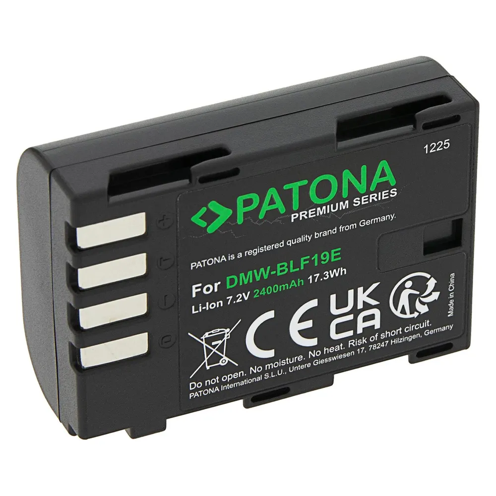 Patona Premium Akku Panasonic DMW-BLF19E