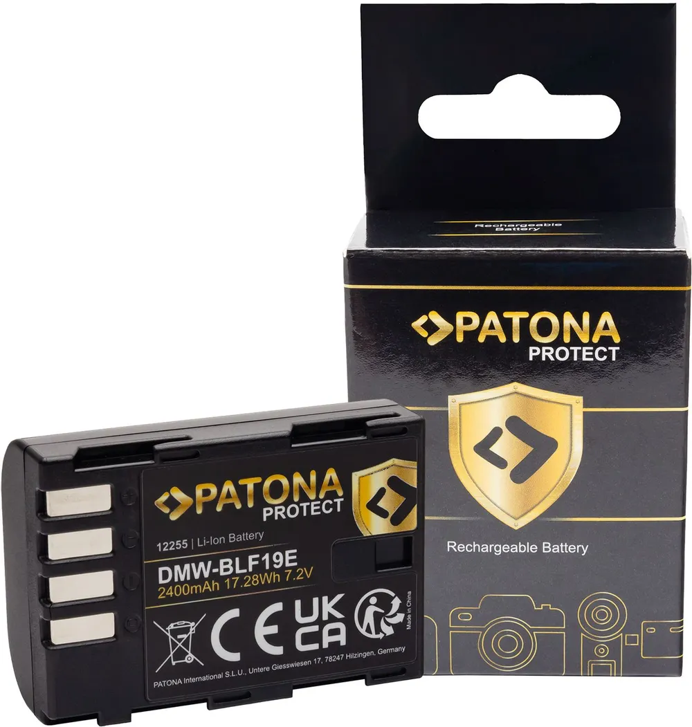 PATONA PROTECT Akku Panasonic DMW-BLF19