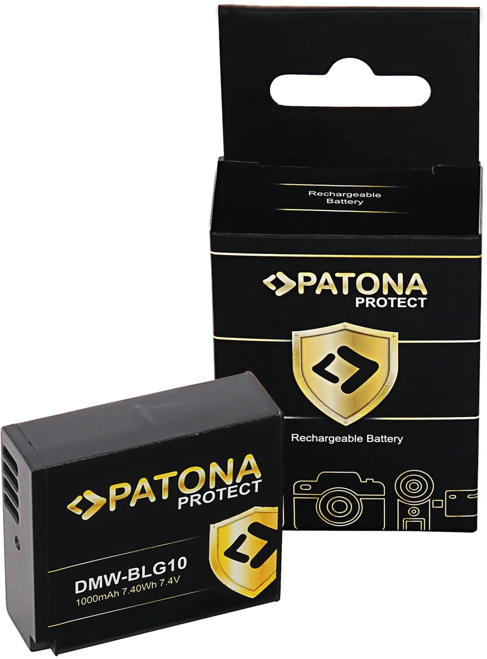 PATONA PROTECT Akku Panasonic DMW-BLG10