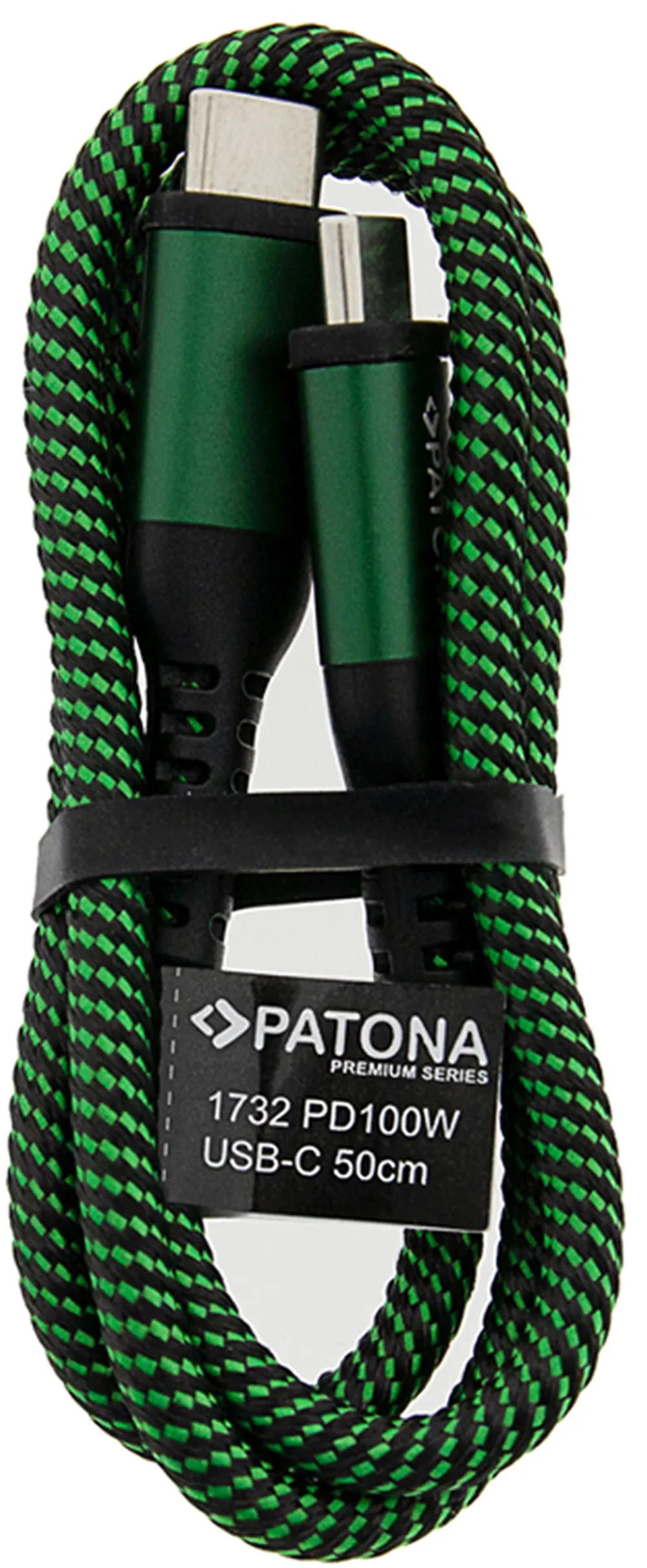 PATONA Premium PD 100W USB-C auf USB-C Kabel 50cm