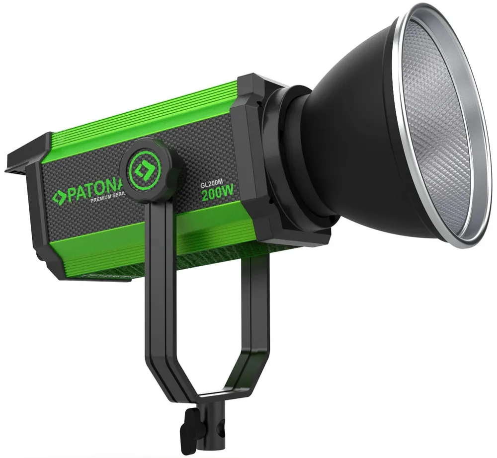 PATONA Premium GL200M Bi-Color COB LED Studiolicht 200W