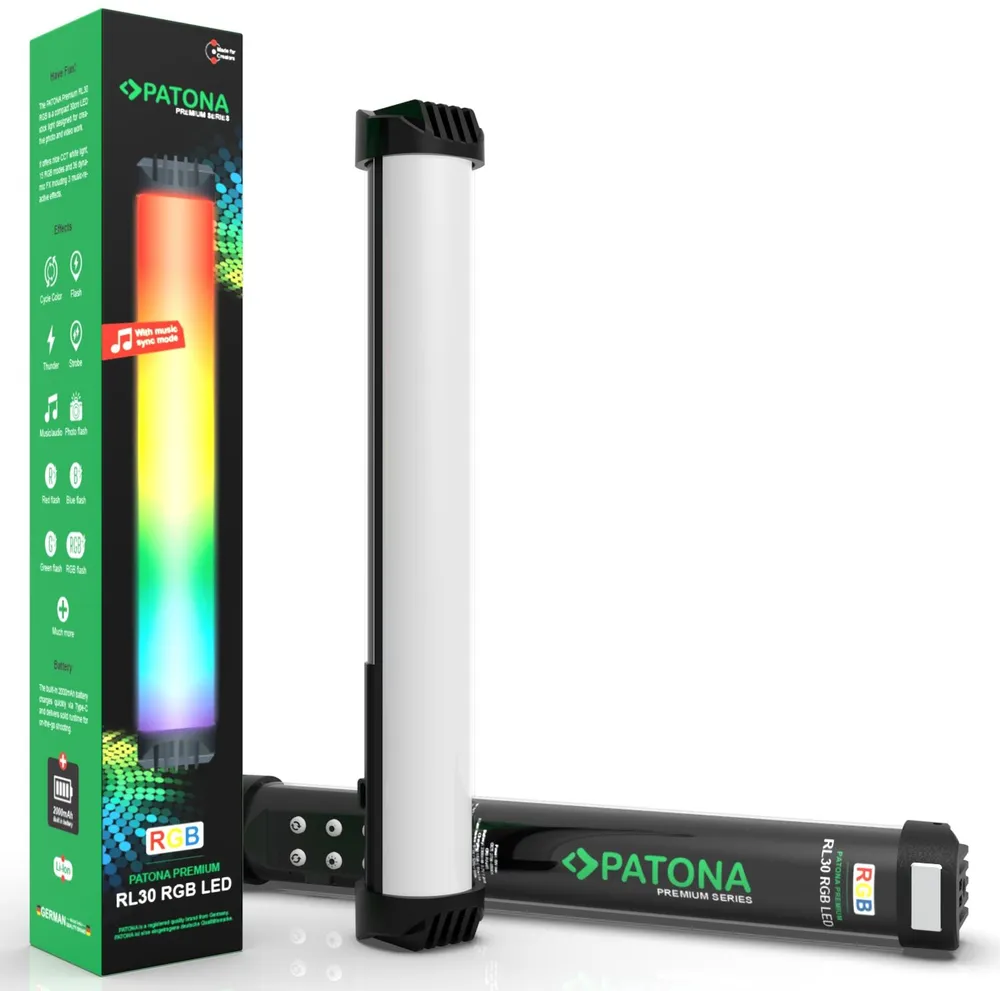 Patona Premium RL30 RGB LED-Stableuchte 30cm