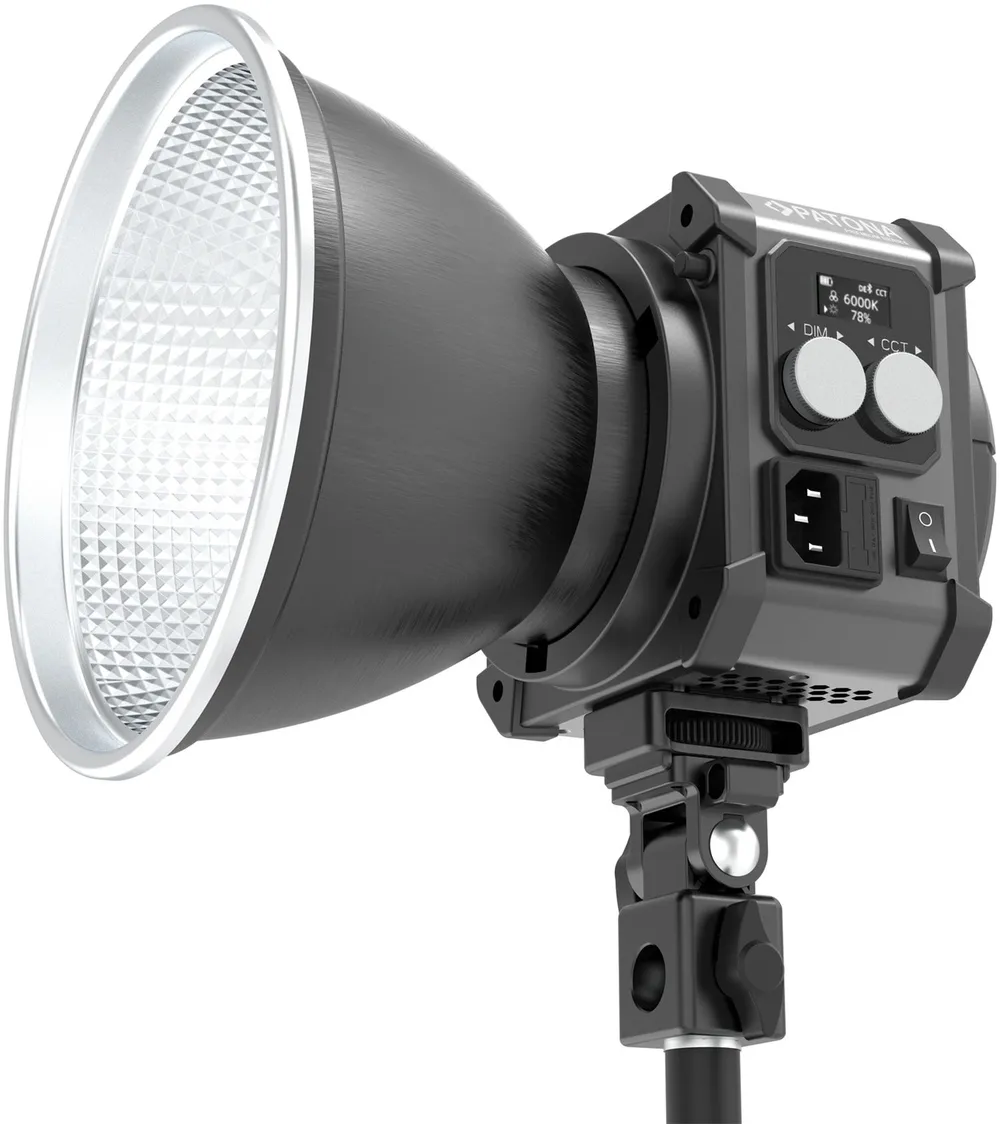 Patona Premium SQ200 RGB LED Videoleuchte 200W