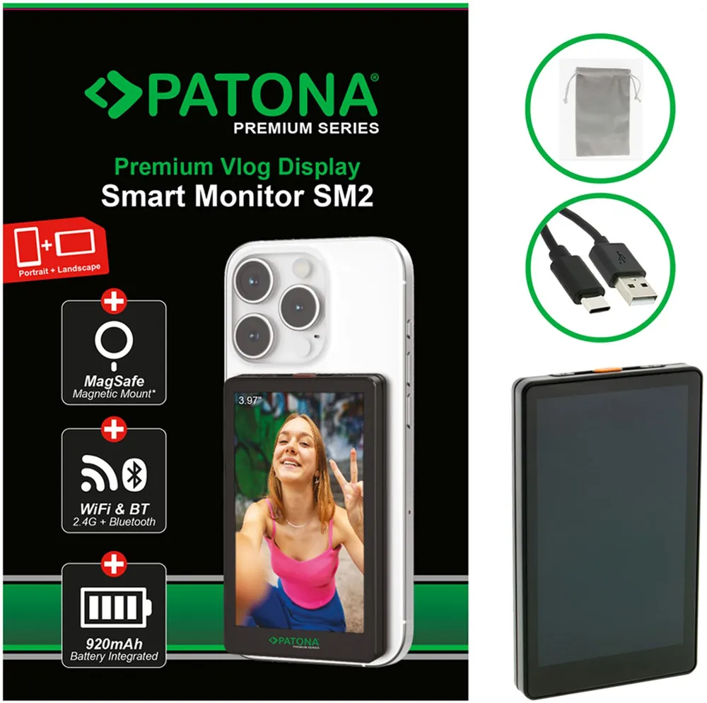 PATONA Premium Vlog Display Smart Monitor SM2