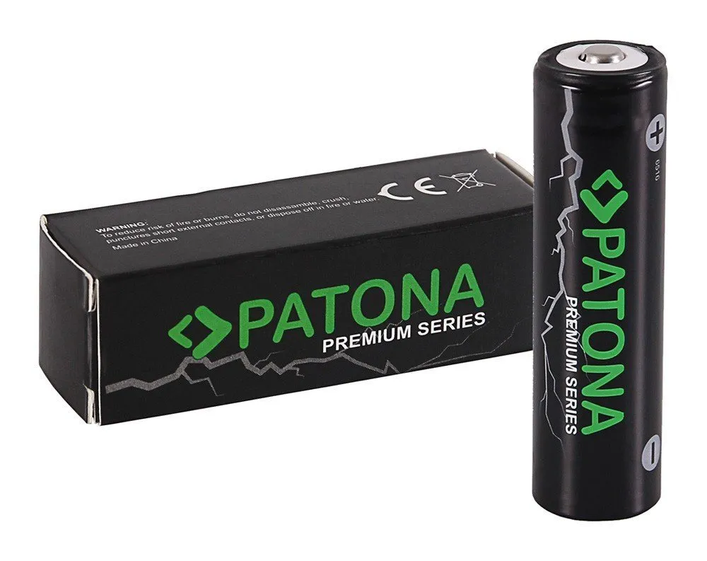 Patona PATONA Premium 18650 Zelle INR18650F1L LG Zellen- Akku Akku