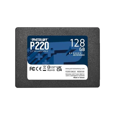 Disco Duro Patriot P220 128GB SSD 2.5" SATA III 550MB/s