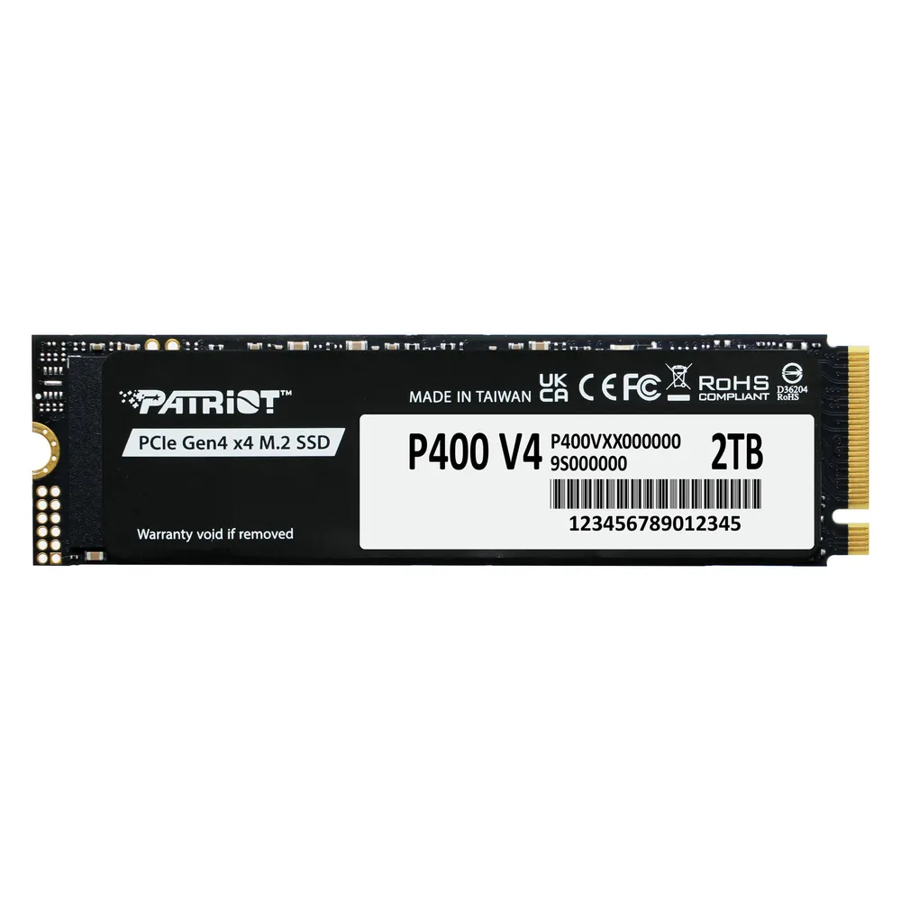 Patriot SSD 2TB 6200/5200 P400 V4 M.2 PAT PCIe