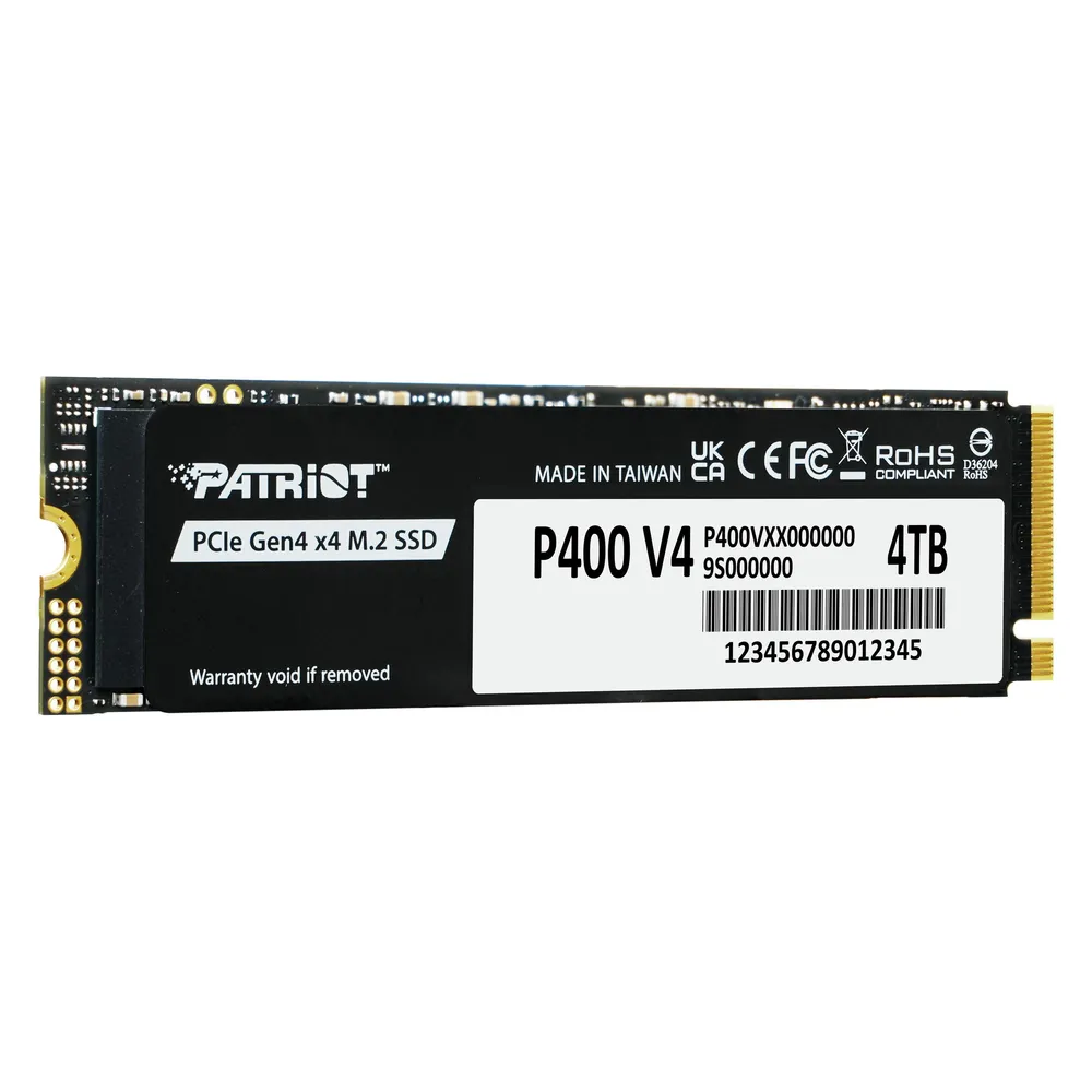 PATRIOT P400 V4 | p400vp4tbm28h | SSD - 4 TB