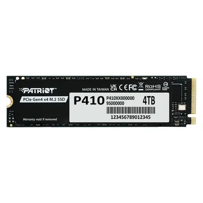 Patriot SSD 4TB M.2 P410 PCIe 4.0 5000/4500