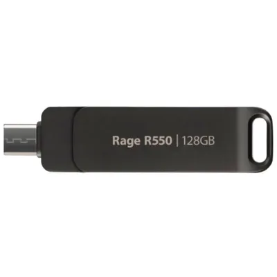 USB-Stick Patriot Rage R550 128 GB USB-A und USB-C 3.2 Gen 1 100 MB/s