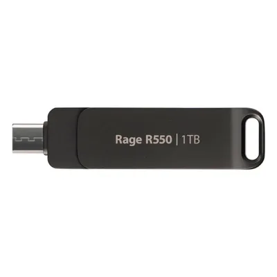 USB-Stick Patriot Rage R550 1 TB USB Type-A und Type-C 3.2 Gen 1 Schwarz