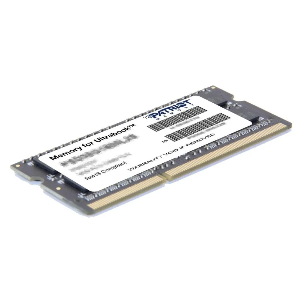 Memoria RAM Patriot 8GB PSD38G16002S 1x8GB DDR3 1600MHz SO-DIMM Unbuffered