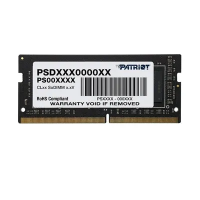Arbeitsspeicher Patriot 8GB 1x8GB DDR4 SO-DIMM 2400MHz CL17 Unbuffered Nicht-ECC