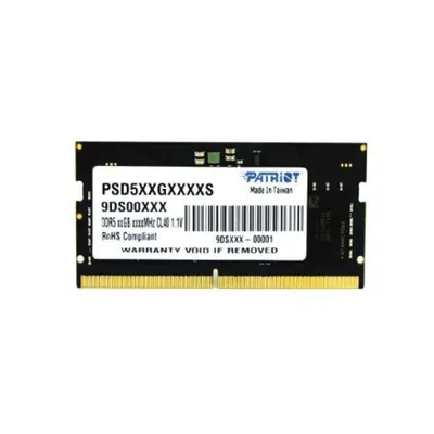 Memoria RAM Patriot PSD532G48002S 32GB 1x32GB DDR5 4800MHz CL40 SO-DIMM 262-pin