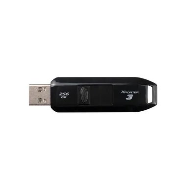 USB-Stick Patriot Xporter 3 256 GB USB-A 3.2 Gen 1 Schiebemechanismus Schwarz