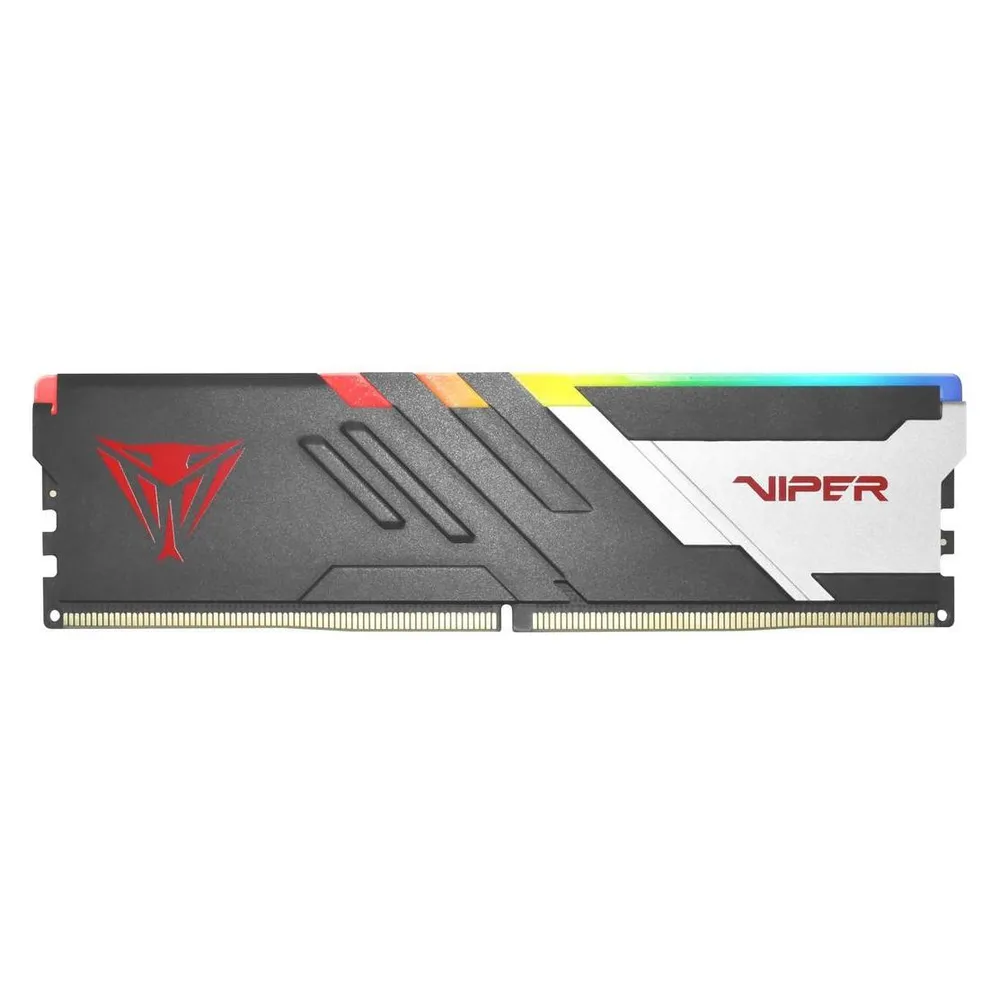 Arbeitsspeicher RAM Patriot Viper Venom 16GB 1x16GB DDR5 5600MHz CL36 Intel XMP RGB Schwarz Weiss