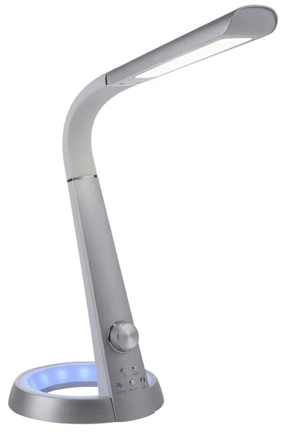 PAUL NEUHAUS LED-Tischleuchte aluminiumfarbig, 7,3 W, 780 lm, CCT, RGB