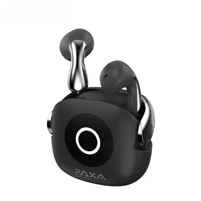 Kopfhörer Paxa SU6 kabellos Bluetooth, Fernbedienung, LED Akku, schwarz
