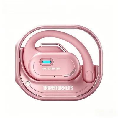 Paxa Tf-t15 Bluetooth kabellose Kopfhörer mit Geräuschunterdrückung, Ohrhaken, rosa