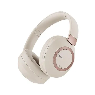 Paxa Axa-pa-h01-le Bluetooth Kopfhörer kabellos Bluetooth 5.3 mit Mikrofon beige