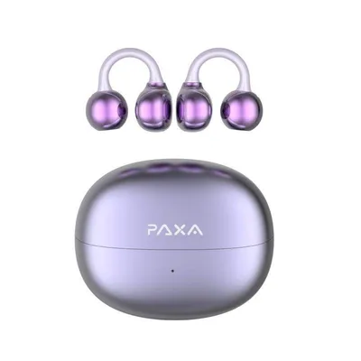 Paxa-c06 Bluetooth Ohrhörer offen wiederaufladbar komfort lila
