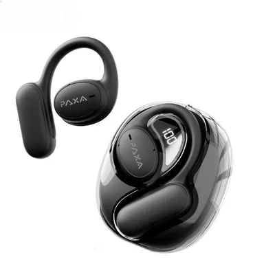 Paxa-openair5 Bluetooth 3-in-1 Übersetzer Kopfhörer 135 Sprachen Schwarz