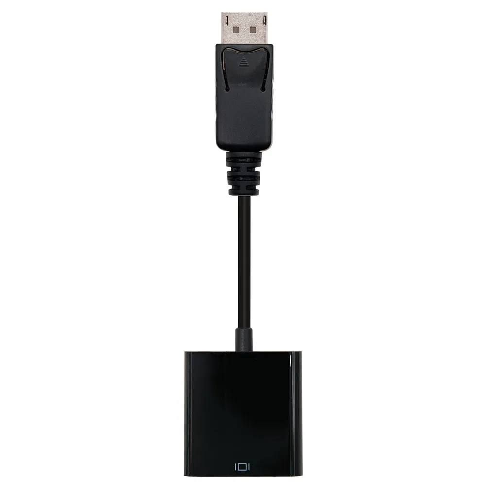 Nanocable DisplayPort-zu-SVGA-Konverter Schwarz 15 cm