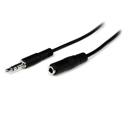 3,5-mm-Miniklinken-Audiokabel. Männlich-weiblich 1,5 m