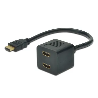 Digitus AK-330400-002-S HDMI-Kabel 0,2 m HDMI Typ A (Standard) 2 x HDMI Type A (Standard) Schwarz