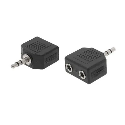 Minijack 3.5 Audio-Duplikator (1xStecker/2xBuchse)