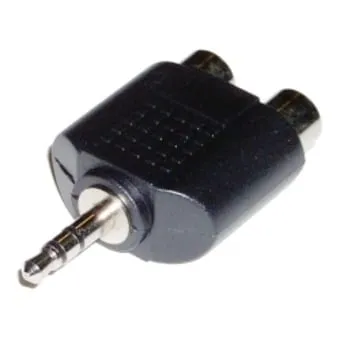 Goobay 11604 Kabeladapter 3.5 mm 2x RCA
