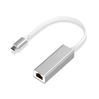 PcCom Essential USB-C auf Gigabit Ethernet Konverter 25cm
