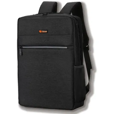 Rucksack PcCom Essential Axen 15,6 Zoll Wasserdicht Gepolstert Nylonfächer Schwarz