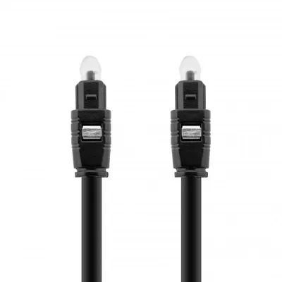 PcCom Essential Toslink optisches Audiokabel 3 m