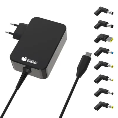 Universal-Ladegerät 90W USB-C 8 Adapter für Laptops PcCom Essential