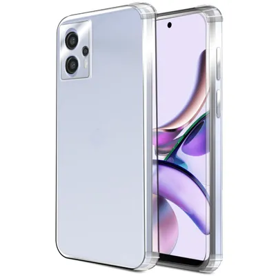 PcCom Essential Transparente Antishock-Hülle für Motorola Moto G13
