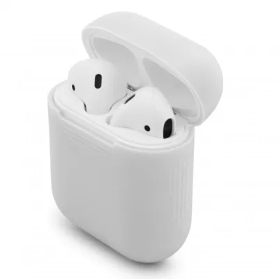 PcCom Essential Schutzhülle für Airpods, Weiß