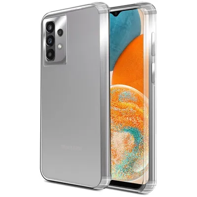 PcCom Essential Transparente Antishock-Hülle für Samsung Galaxy A23 5G