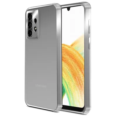 PcCom Essential Transparente Antishock-Hülle für Samsung Galaxy A33 5G