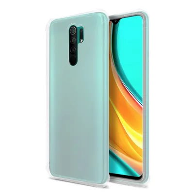 PcCom Essential Transparente Antishock-Hülle für Xiaomi Redmi 9