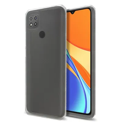 PcCom Essential Transparente Antishock-Hülle für Xiaomi Redmi 9C