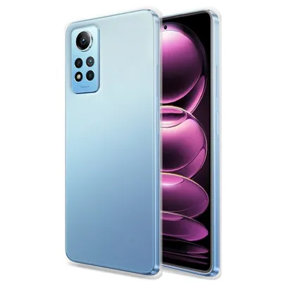 PcCom Essential Transparente Antishock-Hülle für Xiaomi Note 12 Pro