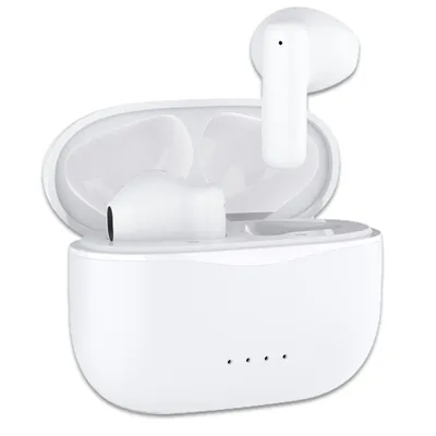 PcCom Essential Start Bluetooth 6.0 TWS Kopfhörer Weiß