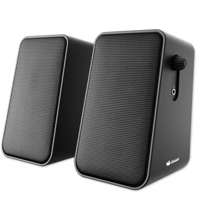 PcCom Essential Lautsprecher 2.0 10W Schwarz