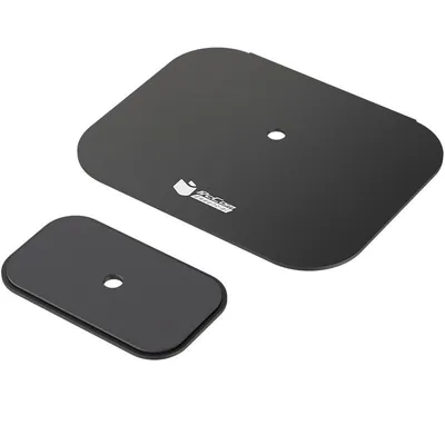 PcCom Essential Schreibtischschutz-Verstärkungsplatte für Monitorständer, Schwarz
