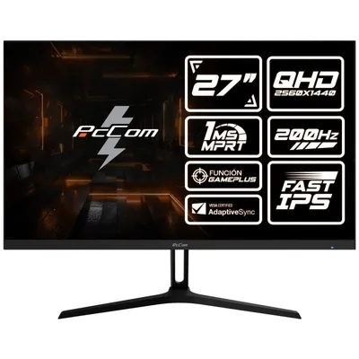 Monitor PcCom Elysium Pro 27" QHD 200Hz Fast IPS 1ms AdaptiveSync HDR