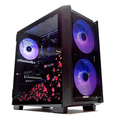 Desktop-PC PcCom Lite AMD Ryzen 5 5500 16GB 1TB SSD RTX 5060 V2 WiFi