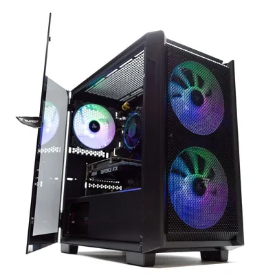 PcCom Lite AMD Ryzen 5 5500 / 16GB / 1TB SSD / RTX 3050 Schwarz / Windows 11 Home V2