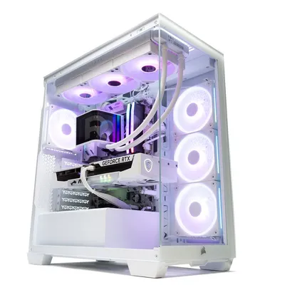 PCCom Ultimate Ryzen 7 9850X3D / 64 GB / 2 TB M.2 / RTX 5080 Weiß / Windows 11 Pro