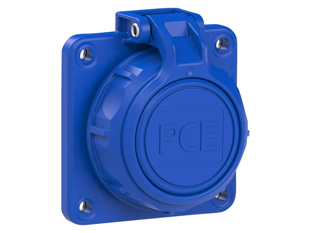 PCE Anbaudose Nautilus, IP68, 75x75 mm, mit Klappdeckel